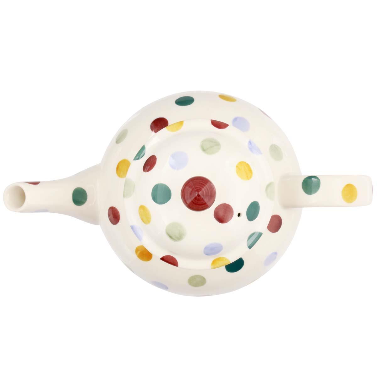 Emma Bridgewater Polka Dot 4 Mug Teapot TOP