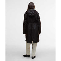 Rustic/Muted Tartan Barbour Womens Marcy Wax Parka back