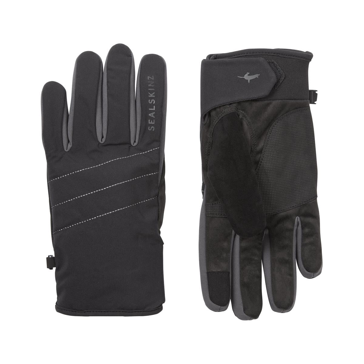 Black Sealskinz Lyng Waterproof All Weather Gloves