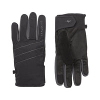 Black Sealskinz Lyng Waterproof All Weather Gloves
