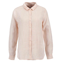 Pink Stripe Barbour Womens Marine Shirt
