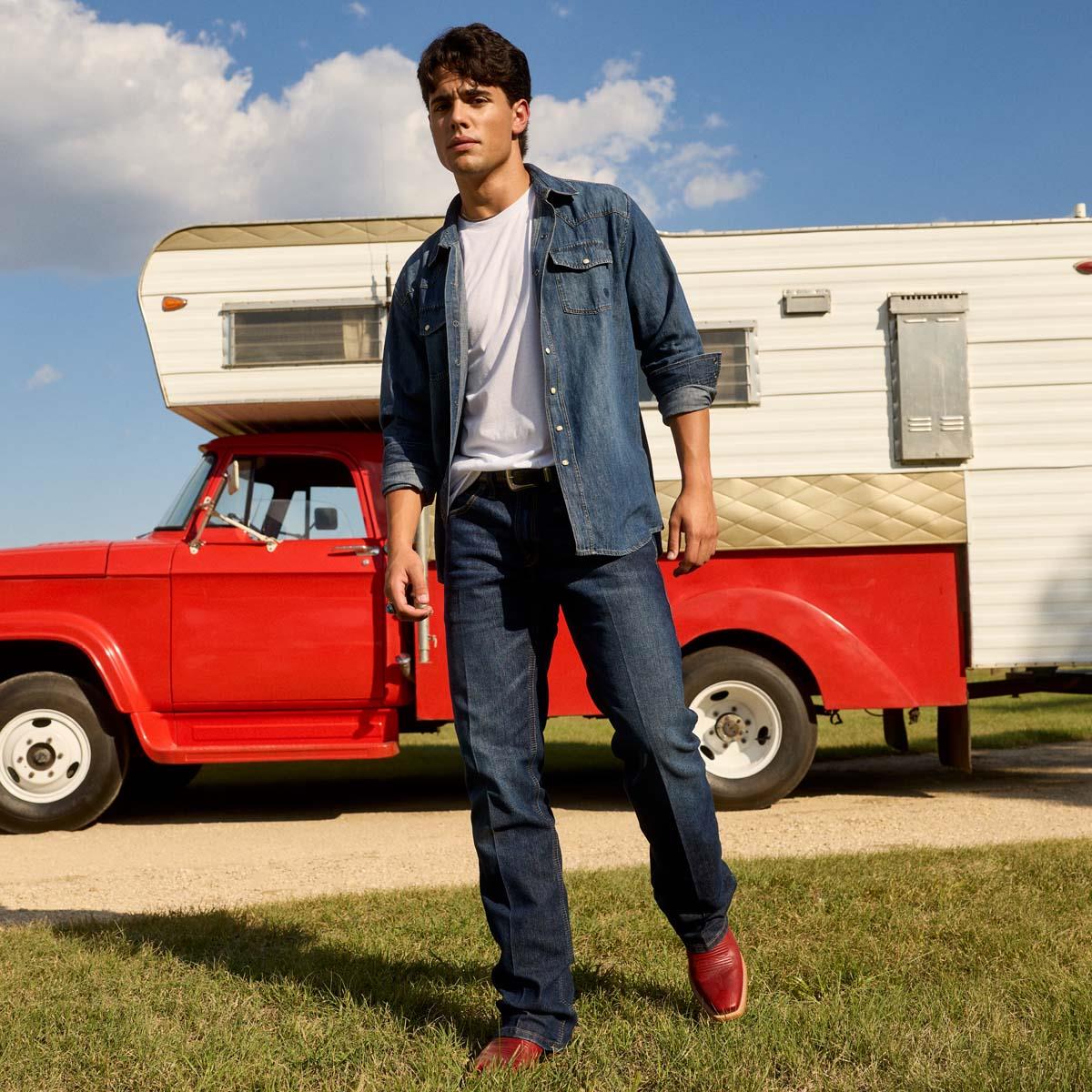 Ariat Mens Denim Retro Fit Shirt