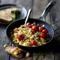 Le Creuset Toughened Non-Stick Shallow Frying Pan Lifestyle