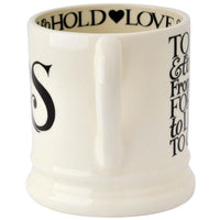 Emma Bridgewater Black Toast Mr & Mrs Mug Set