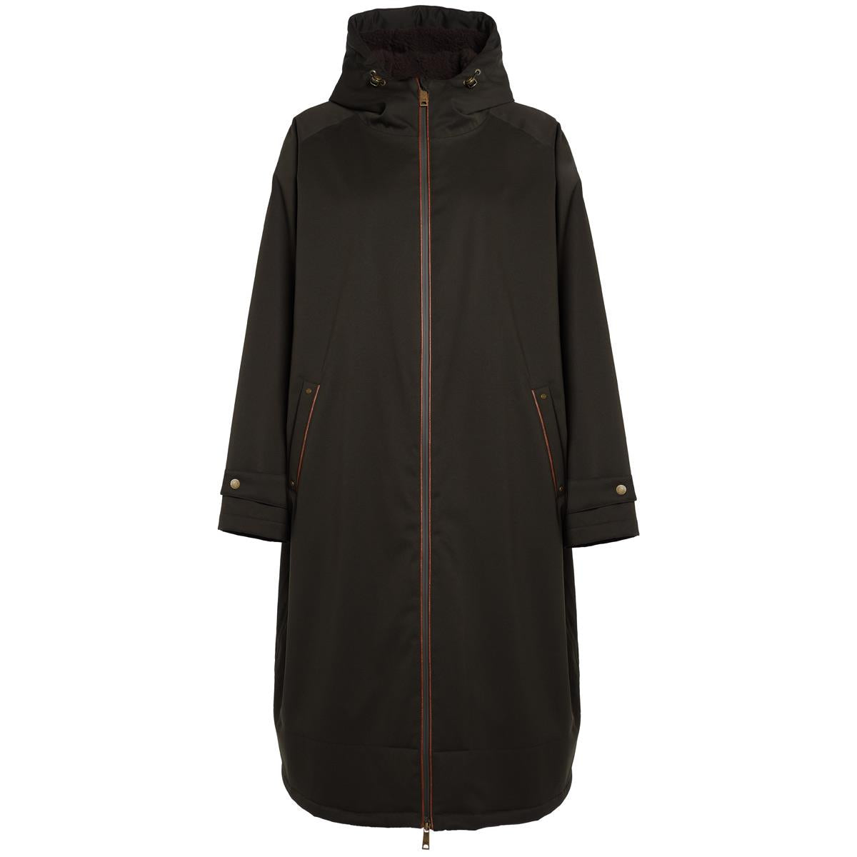 Khaki Holland Cooper Womens One Size Waterproof Coat