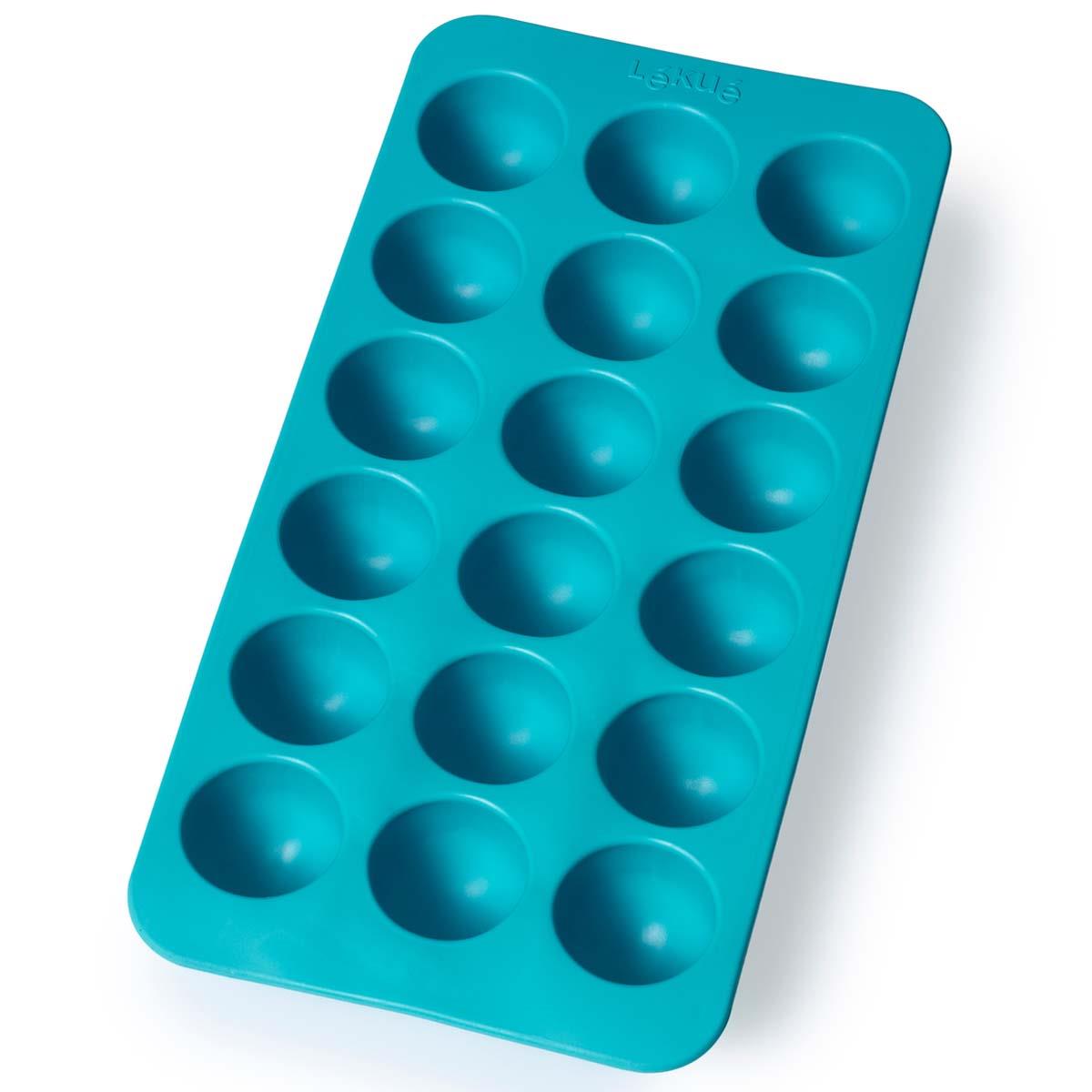 Lekue Round Ice Cube Tray with Lid