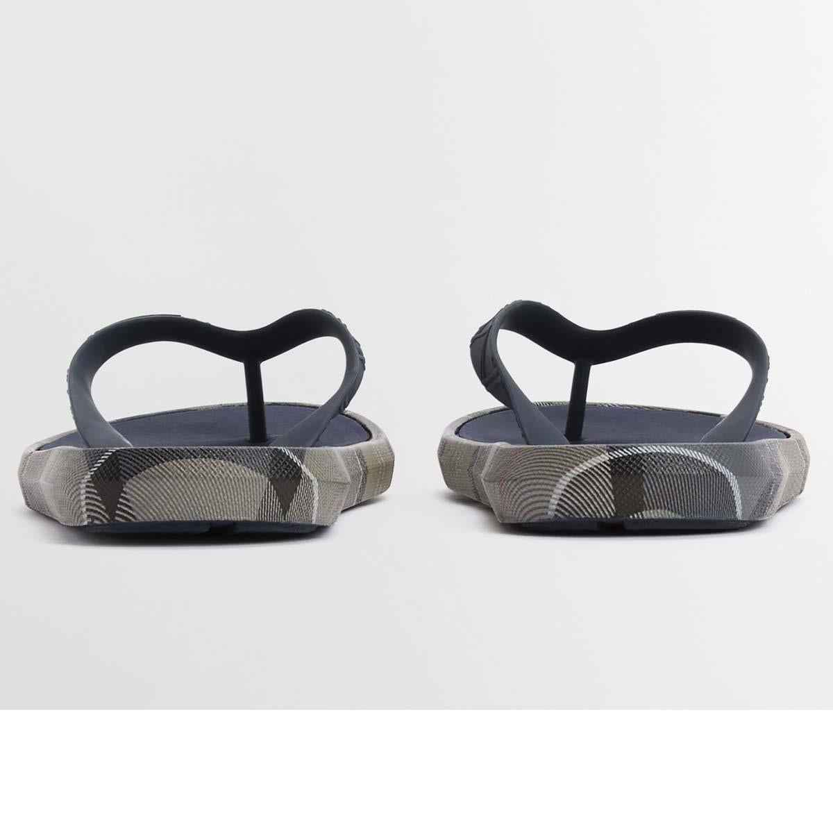 Navy Barbour Mens Oakdale Sandal Back