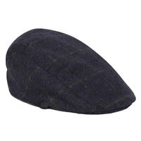 Hoggs Of Fife Mens Windowpane Waterproof Tweed Hat