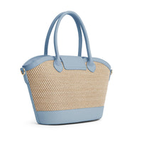 Fairfax & Favor Windsor Basket Bagsky blue back