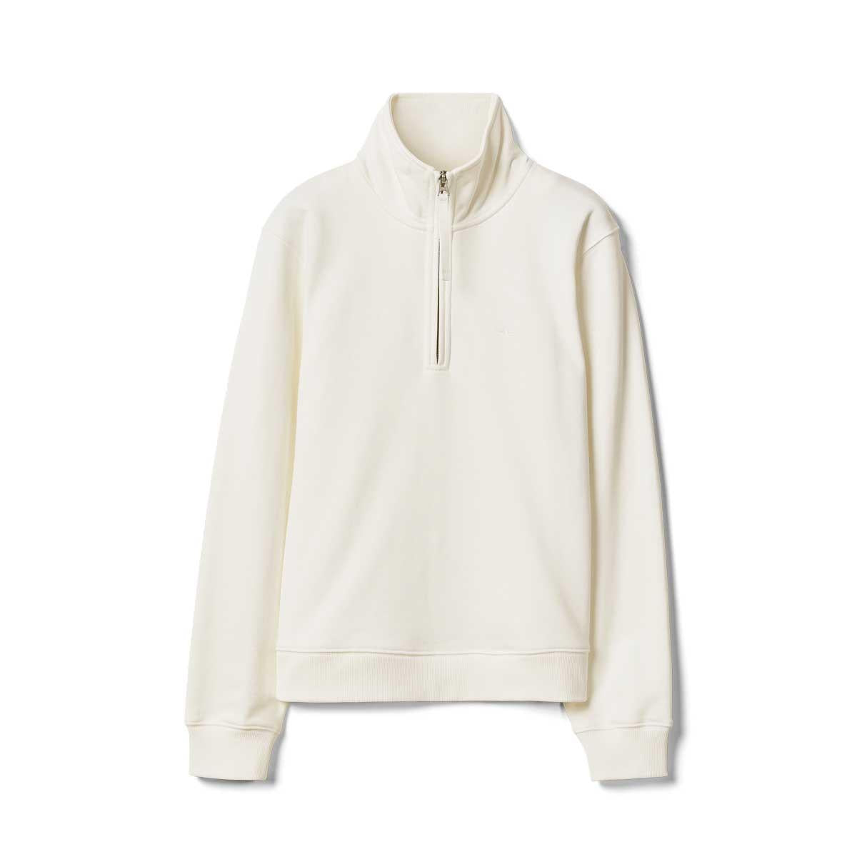 Off White R.M. Williams Womens Trickett Zip Neck Sweatshirt