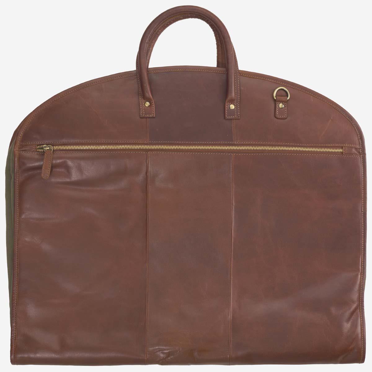 Teales Chestnut Suit Carrier