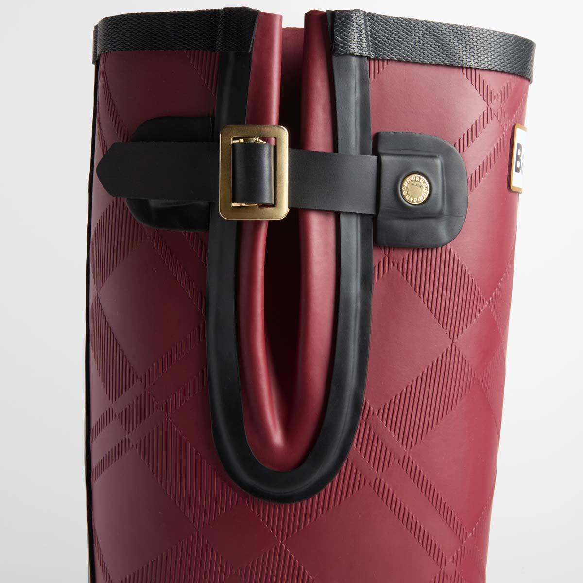 Barbour Womens Leighton Tartan Tall Welly