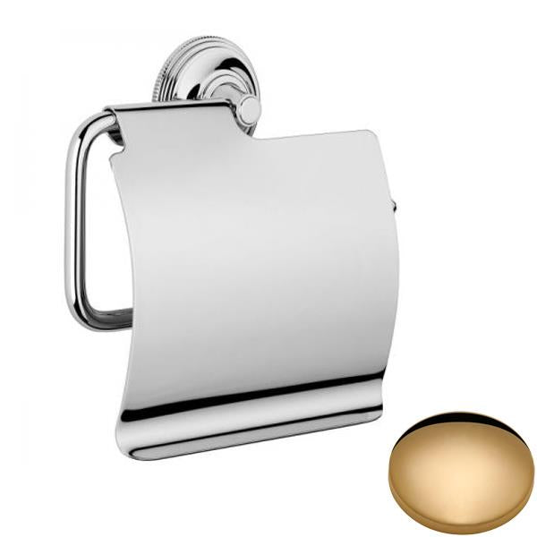 Non-Lacquered Brass Samuel Heath Style Moderne Wall Mounted Paper Holder N6637-C