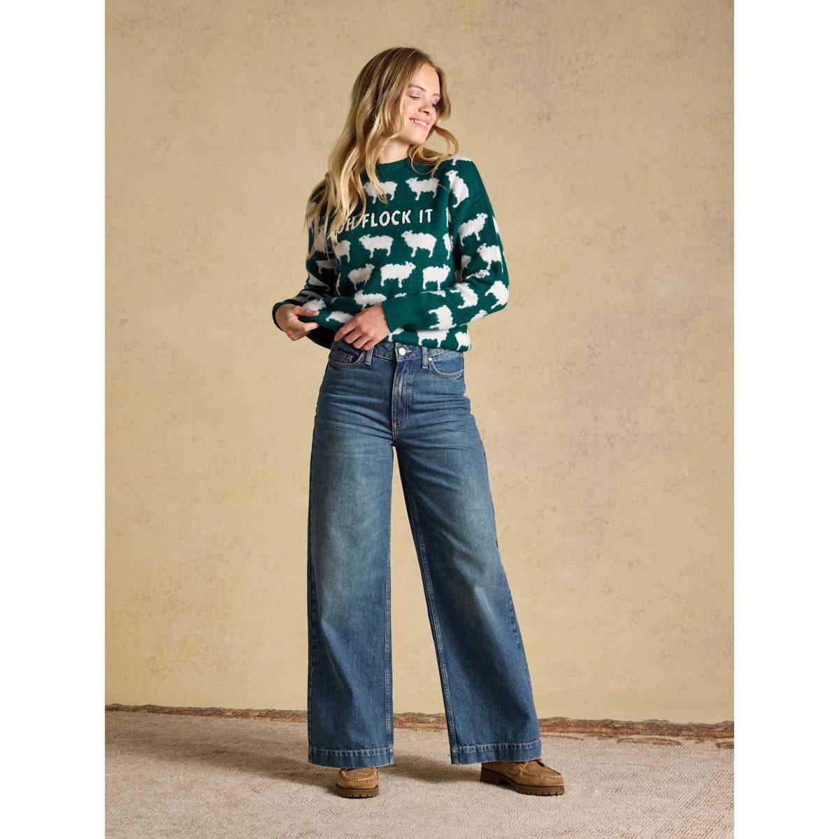 Joules Womens Flock Knit Jumper