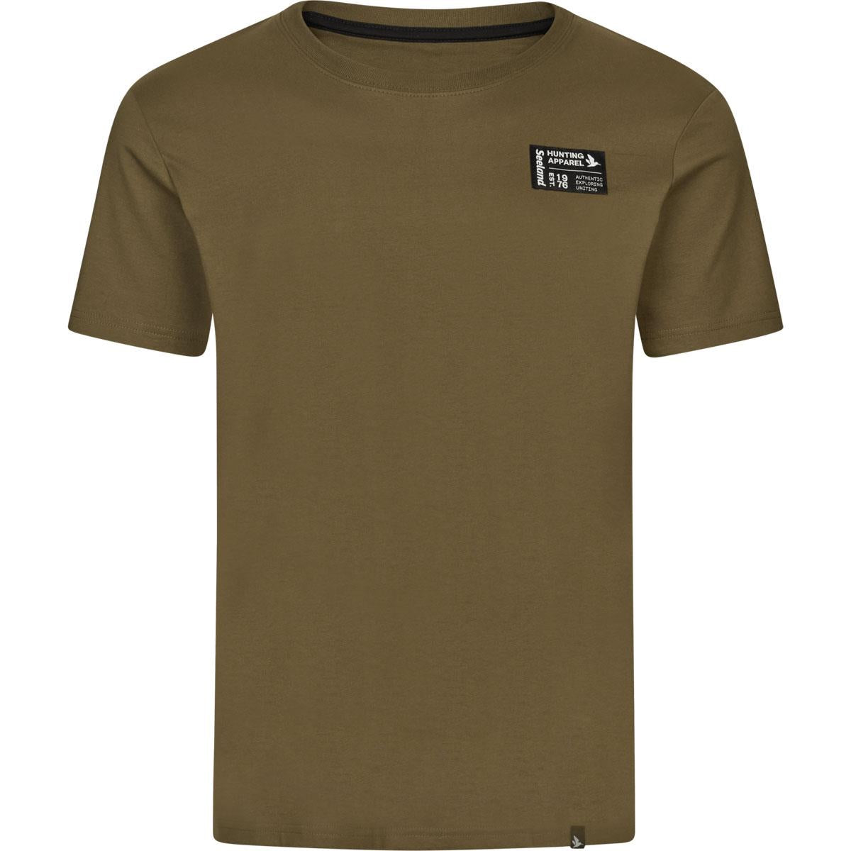 Military Olive Seeland Mens Striker T-Shirt