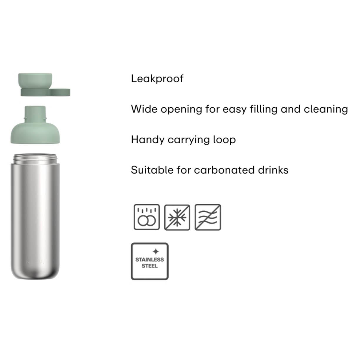 Mepal Vita Stainless Steel Water Bottle 700ml USP