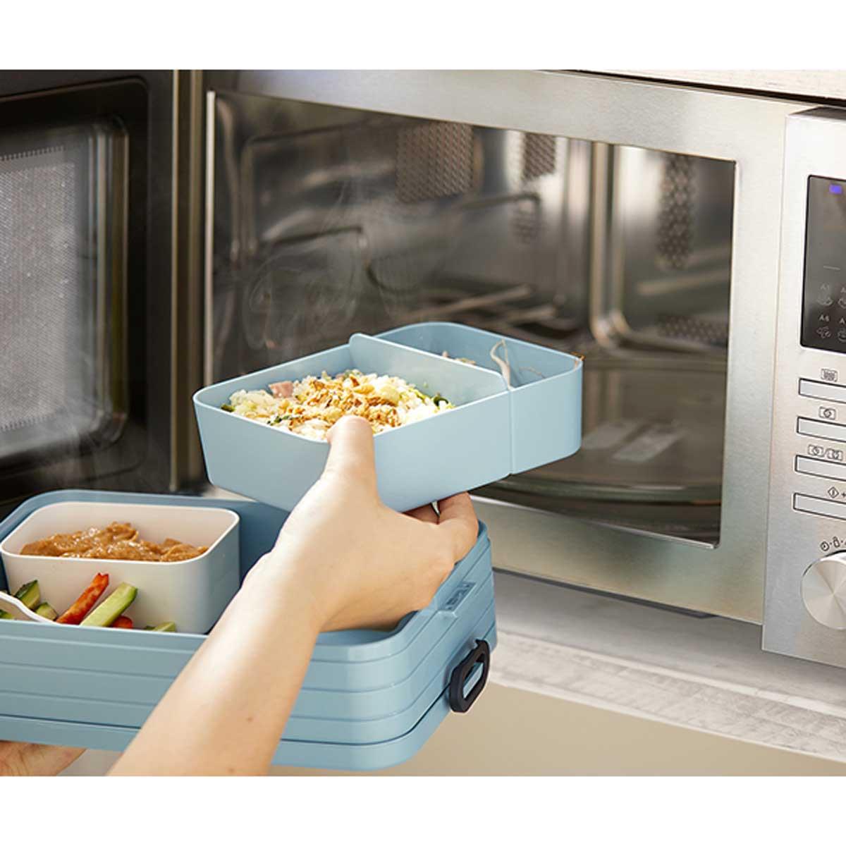 Nordic Blue Mepal Bento Large Lunch Box Microwave