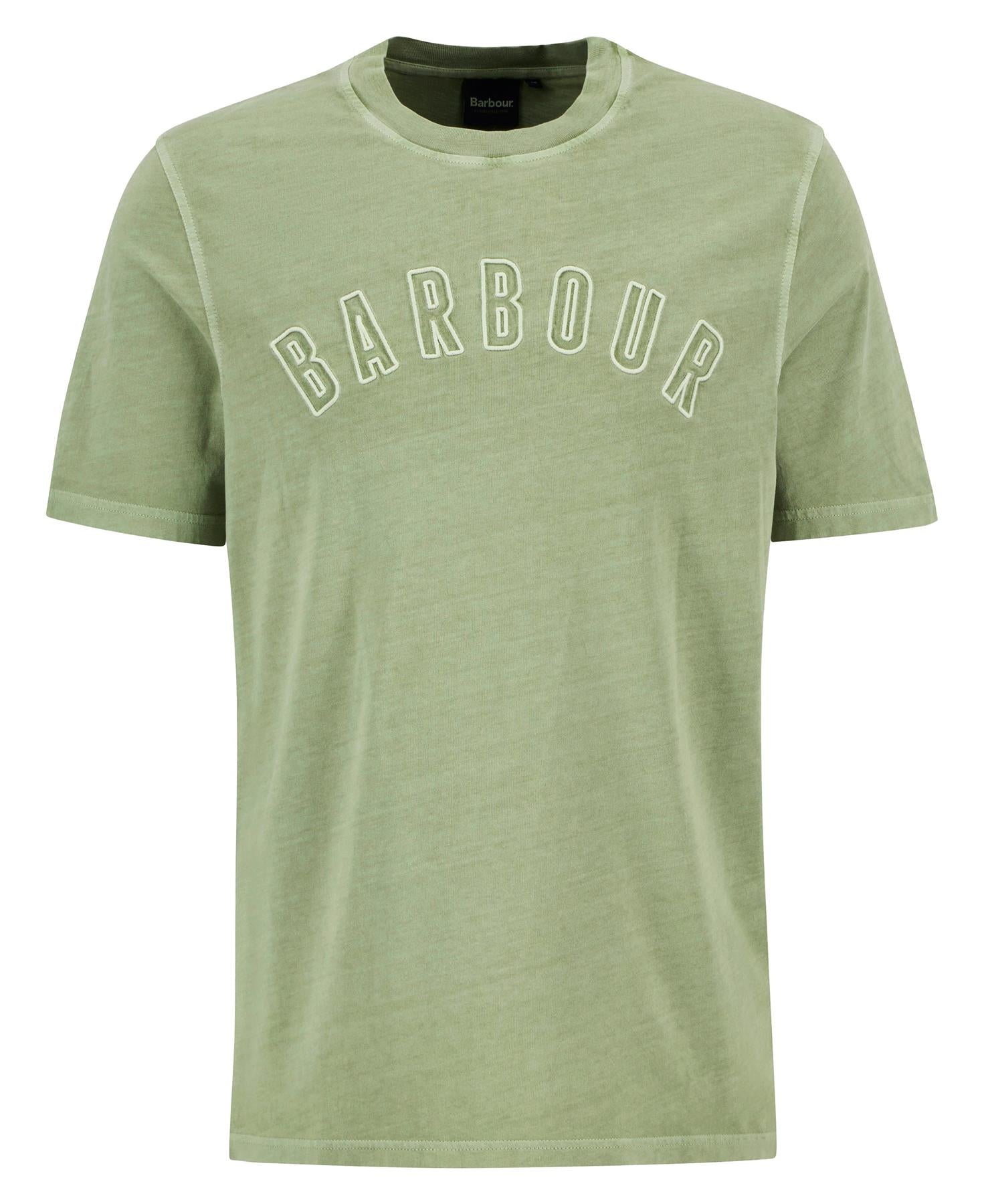 Seagrass Barbour Mens Banford Relaxed Fit T-shirt