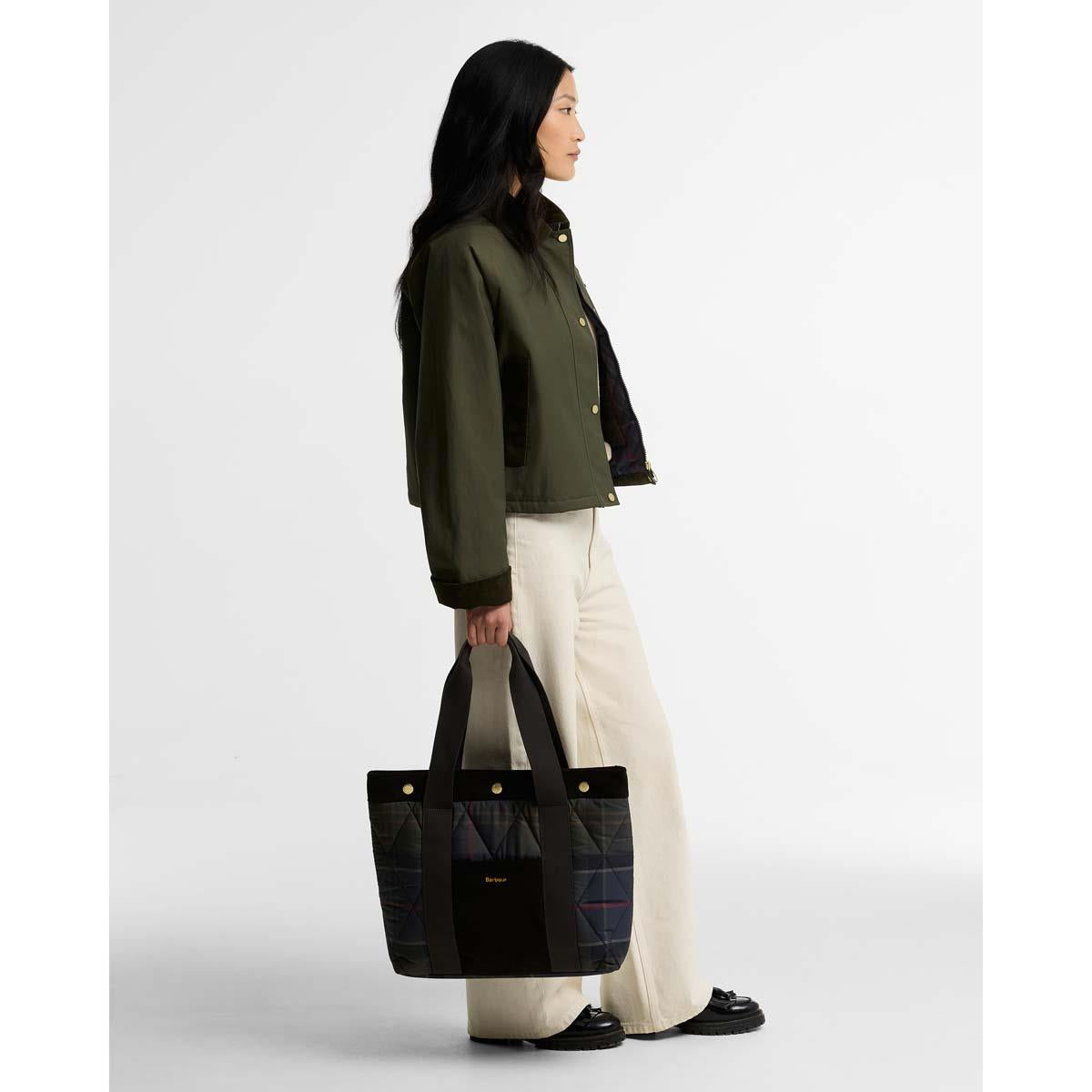 Barbour Womens Healy Tartan Tote Bag