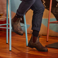 Rustic Brown Blundstone 585 Boots Mens Lifestyle