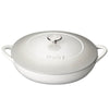 Denby Natural Canvas 30cm Cast Iron Shallow Casserole Dish