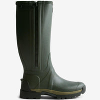 Hunter Mens Balmoral Tall Zip Up Neo Lined Tech Sole Boot