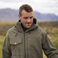 Forest Swanndri Mens Tundra Technical Fleece Anorak Detail