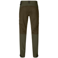 Pine green Seeland Mens Hawker Shell II Waterproof Trousers Back