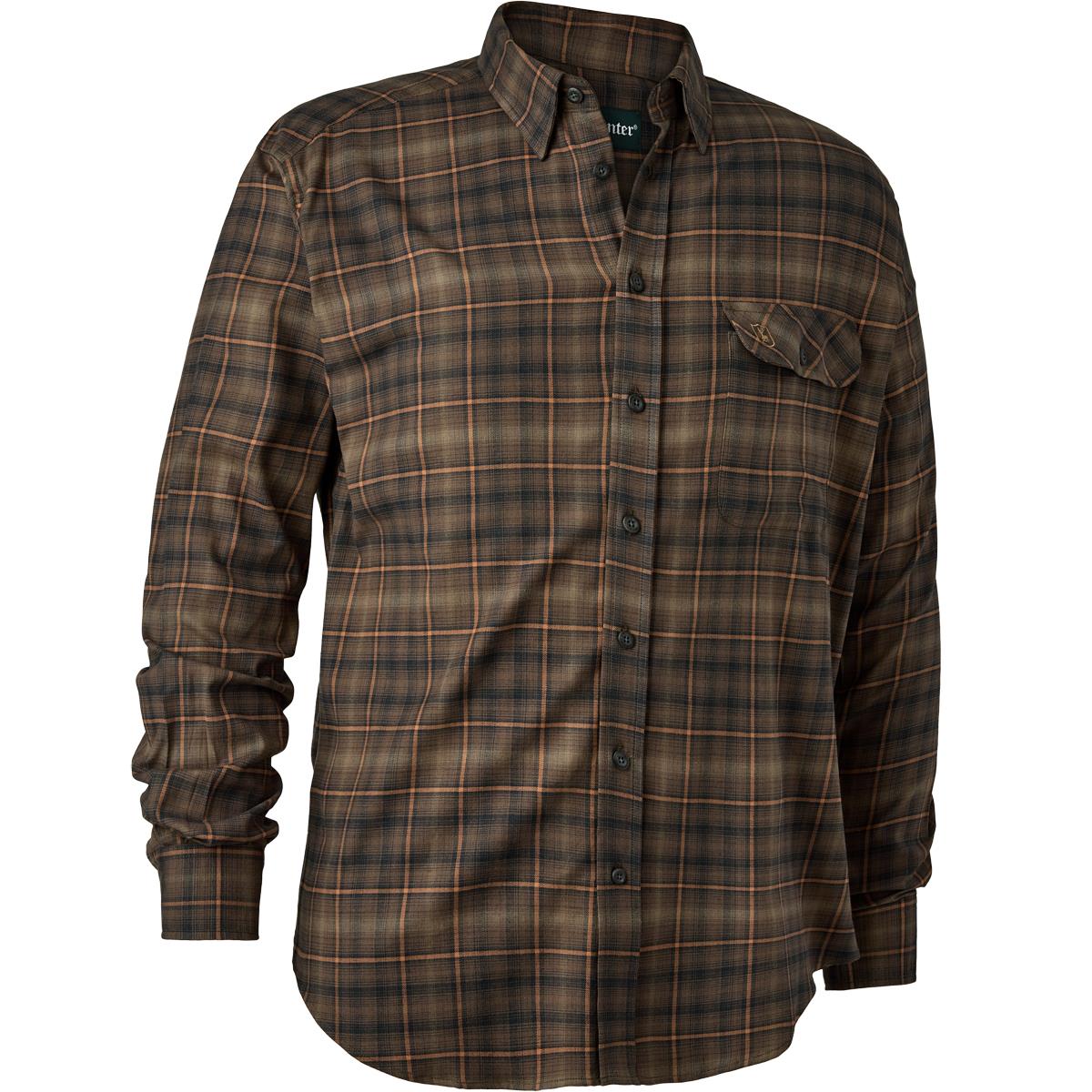 Green Check Deerhunter Mens Eric Shirt