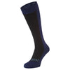 Black/Navy SealSkinz Waterproof Cold Weather Knee Length Socks