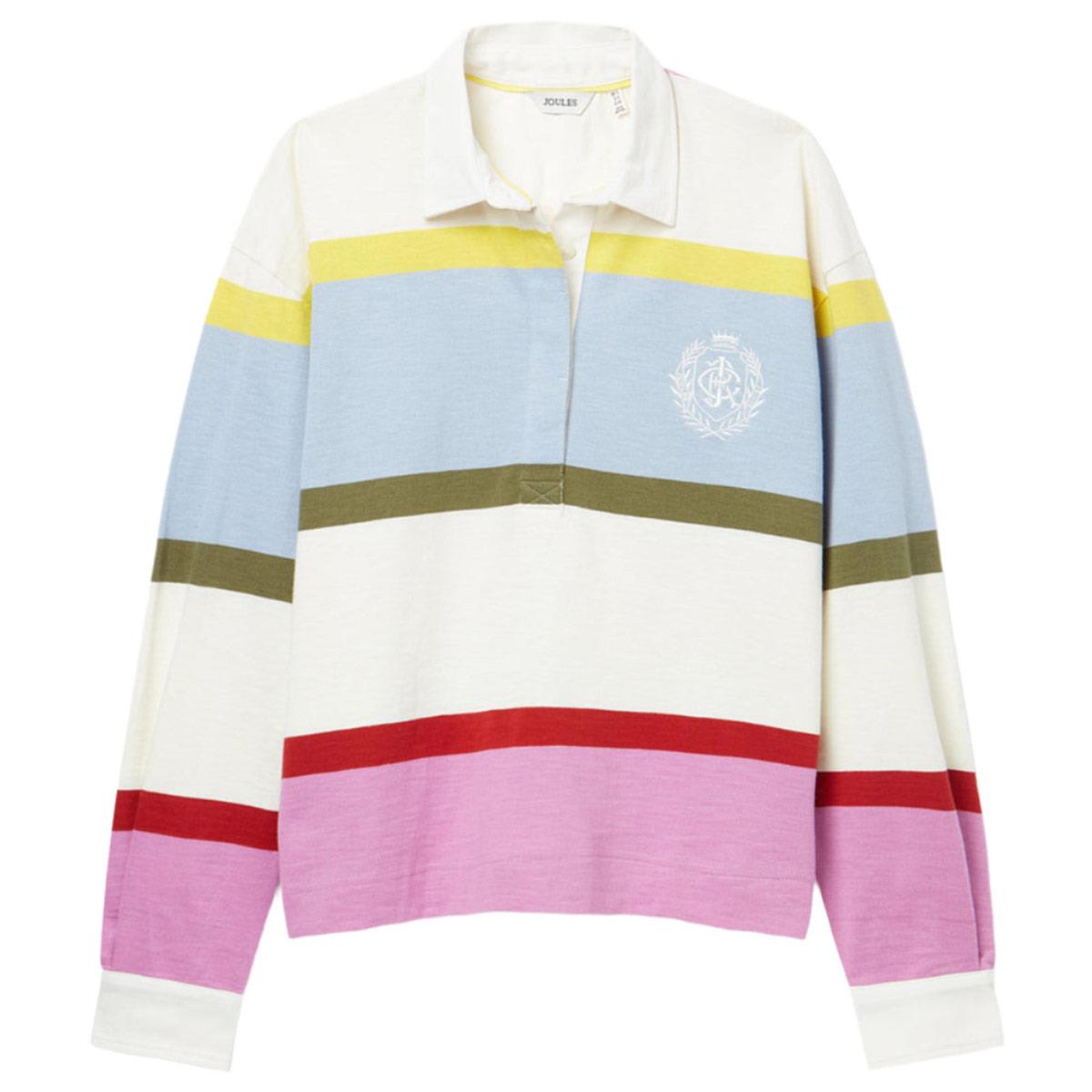 Joules Womens Lara Stripe Rugby Shirt