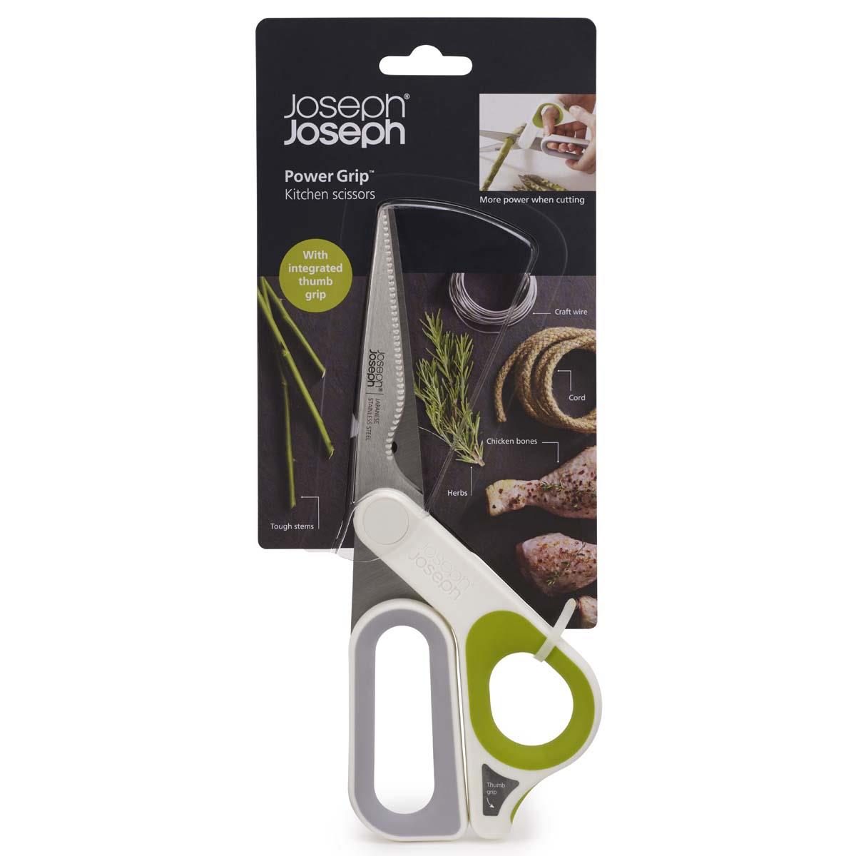 Joseph Joseph PowerGrip All-Purpose Kitchen Scissors In Packaging