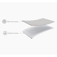 Ecru Joseph Joseph Pocket Max Large Folding Table-Top Ironing Board Cover Detail