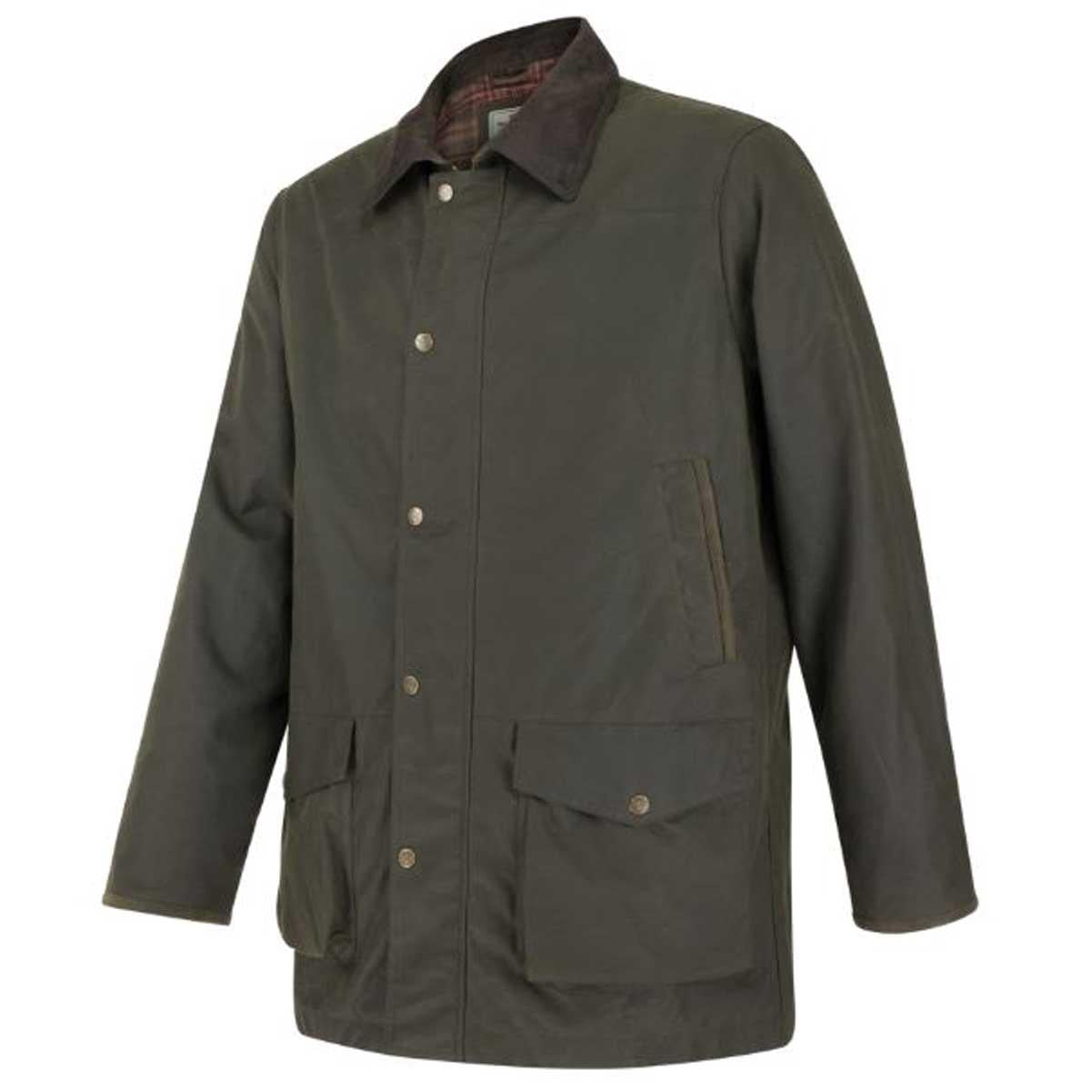 Hoggs Of Fife Mens Caledonia Wax Jacket