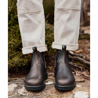 Vintage Brown Blundstone Unisex Classics 2440 Chelsea Boots Lifestyle