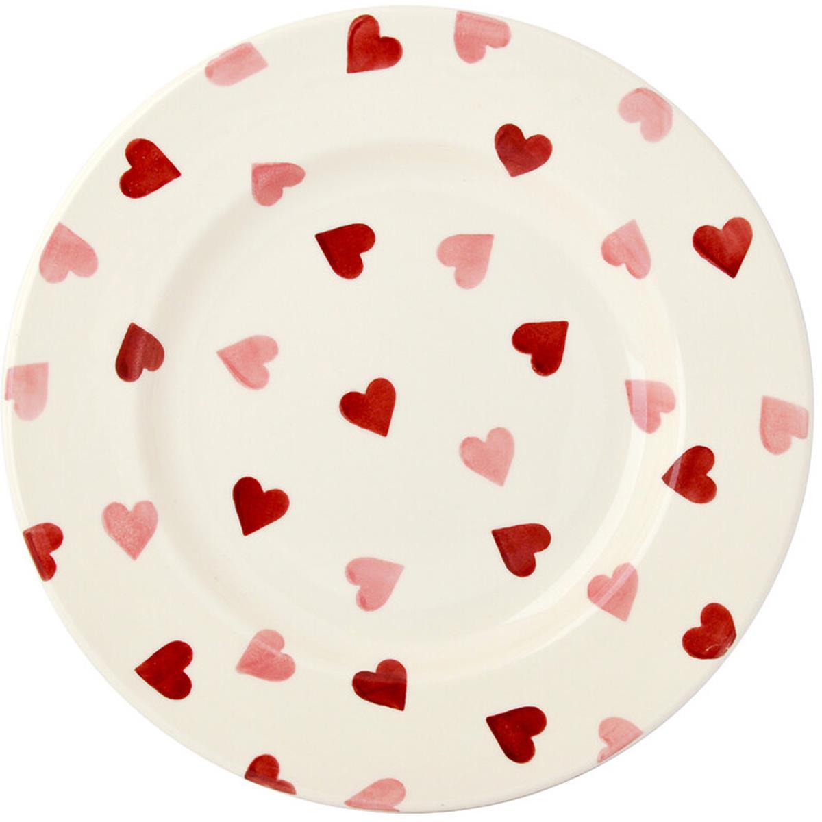 Emma Bridgewater Pink Hearts 8 1/2 Inch Plate
