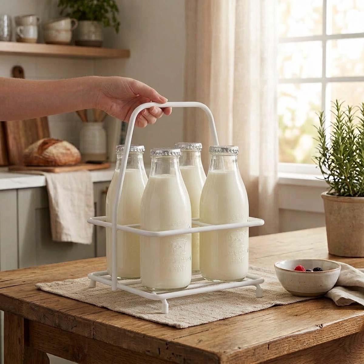 Delfinware Milk Bottle Holder