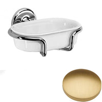 Brushed Gold Matt Samuel Heath Novis Soap Holder N1034