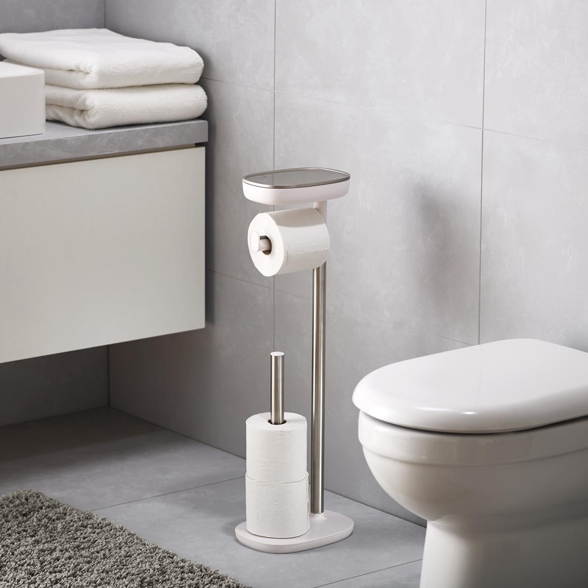Joseph Joseph EasyStore Butler Standing Toilet Paper Holder