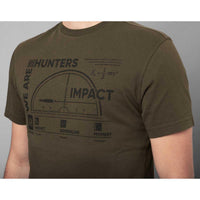 Willow Green Harkila Mens Impact T-Shirt LOGO