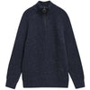 Barbour Mens Essential Fleck Half Zip Jumper