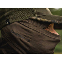 Pine Green Seeland Mens Tagus Face Cover Lifestyle Stretch Detail