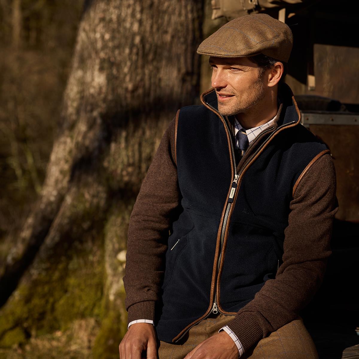 Schoffel Oakham Fleece Gilet lifestyle