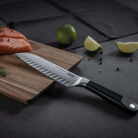 Kuhn Rikon Culinary Forged Santoku Knife Lifestyle Detail