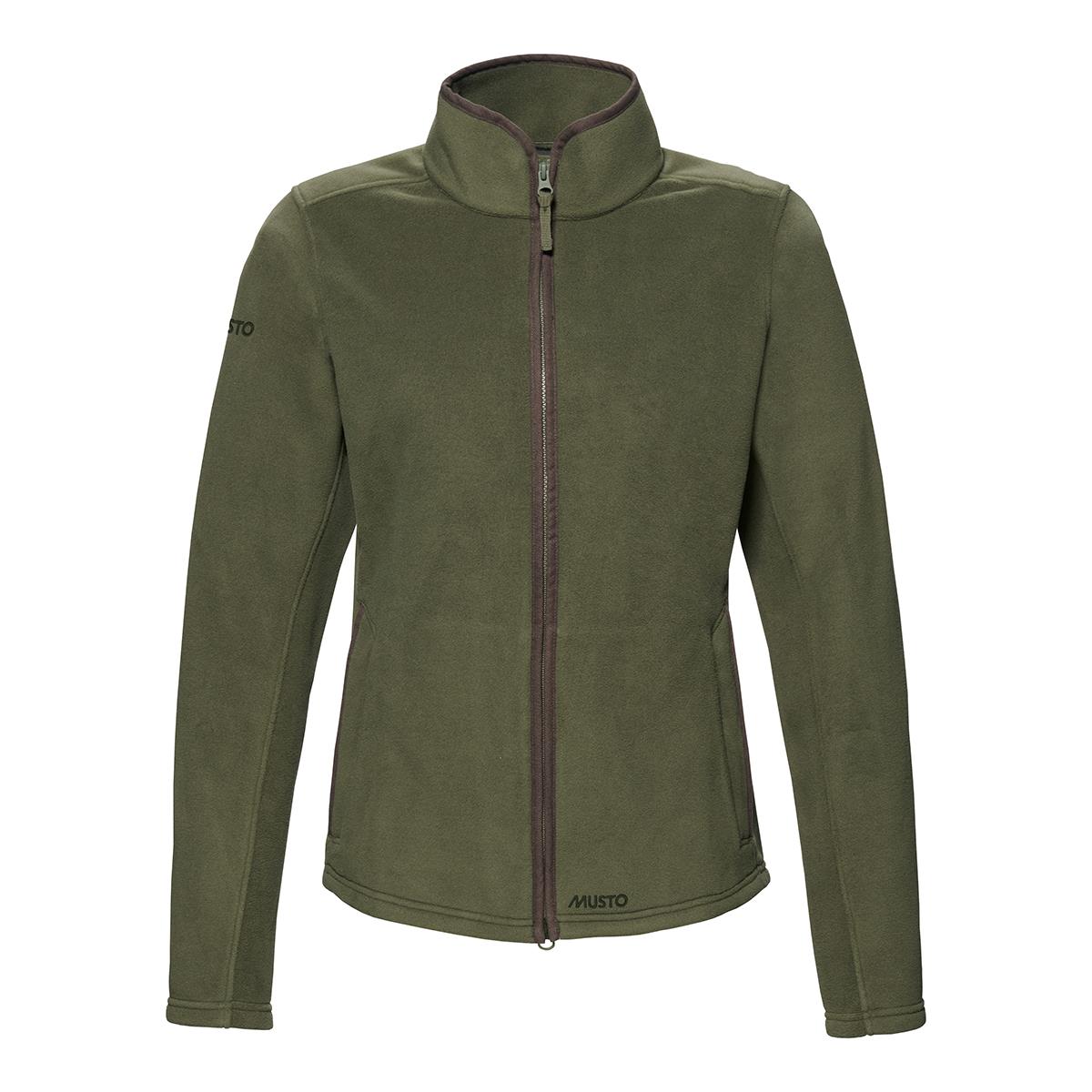 Deep Green Musto Womens Outdoor Country Fenland 200 Fleece Jacket