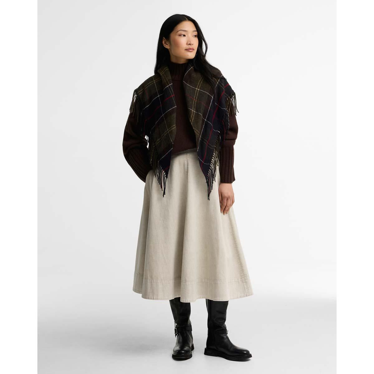 Barbour Womens Kirklees Tartan Scarf