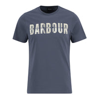 Washed Navy Barbour Mens Thurford T-shirt