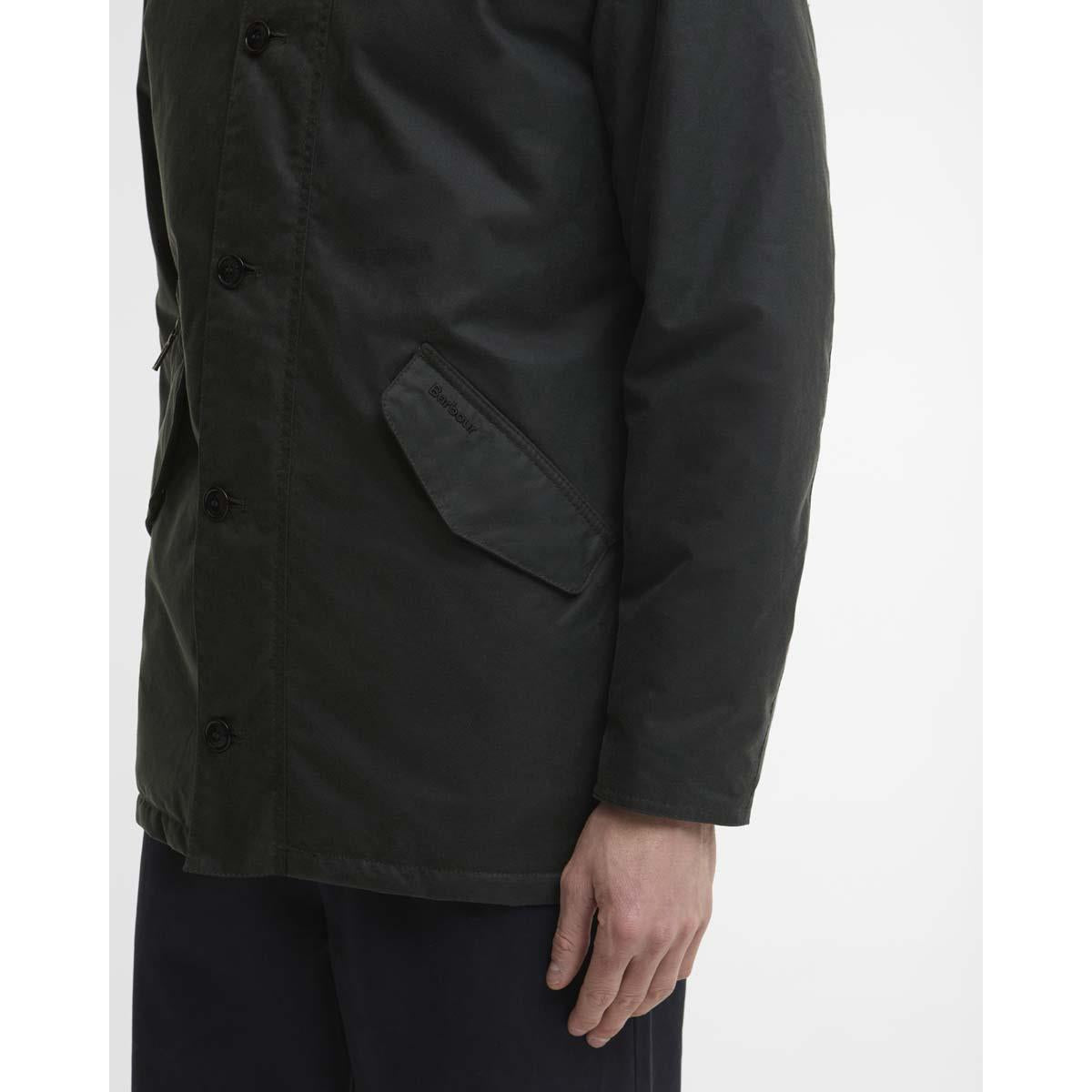 Barbour Mens Modern Powell Wax Jacket