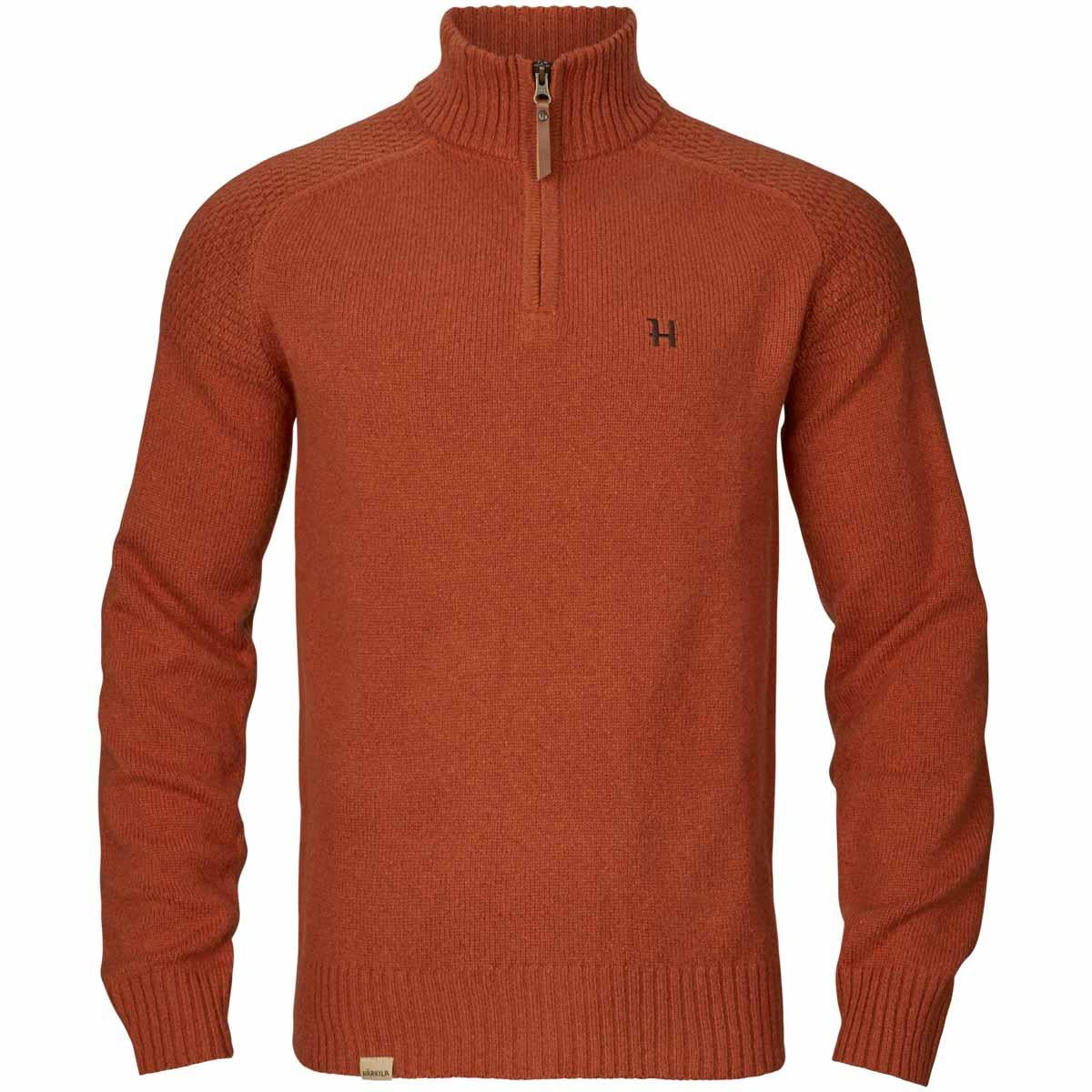 Harkila Mens Vincent Merino Half Zip Pullover