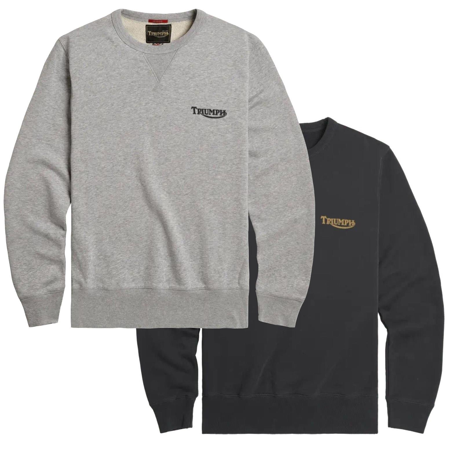Triumph Mens Circuit Crew Neck Sweat